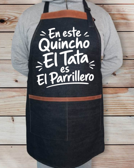 En este Quincho el Tata es el Parrillero